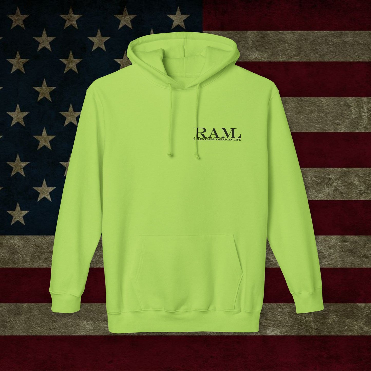 Unisex Hooded Sweatshirt, Made in US