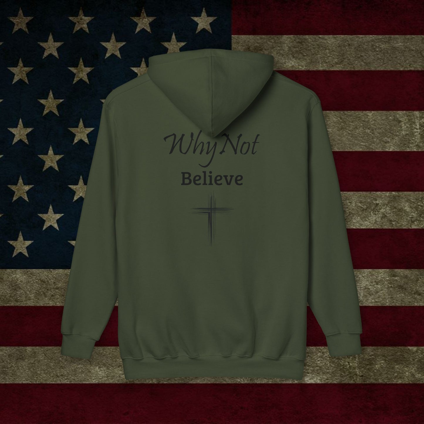 Unisex Hooded Sweatshirt, Made in US