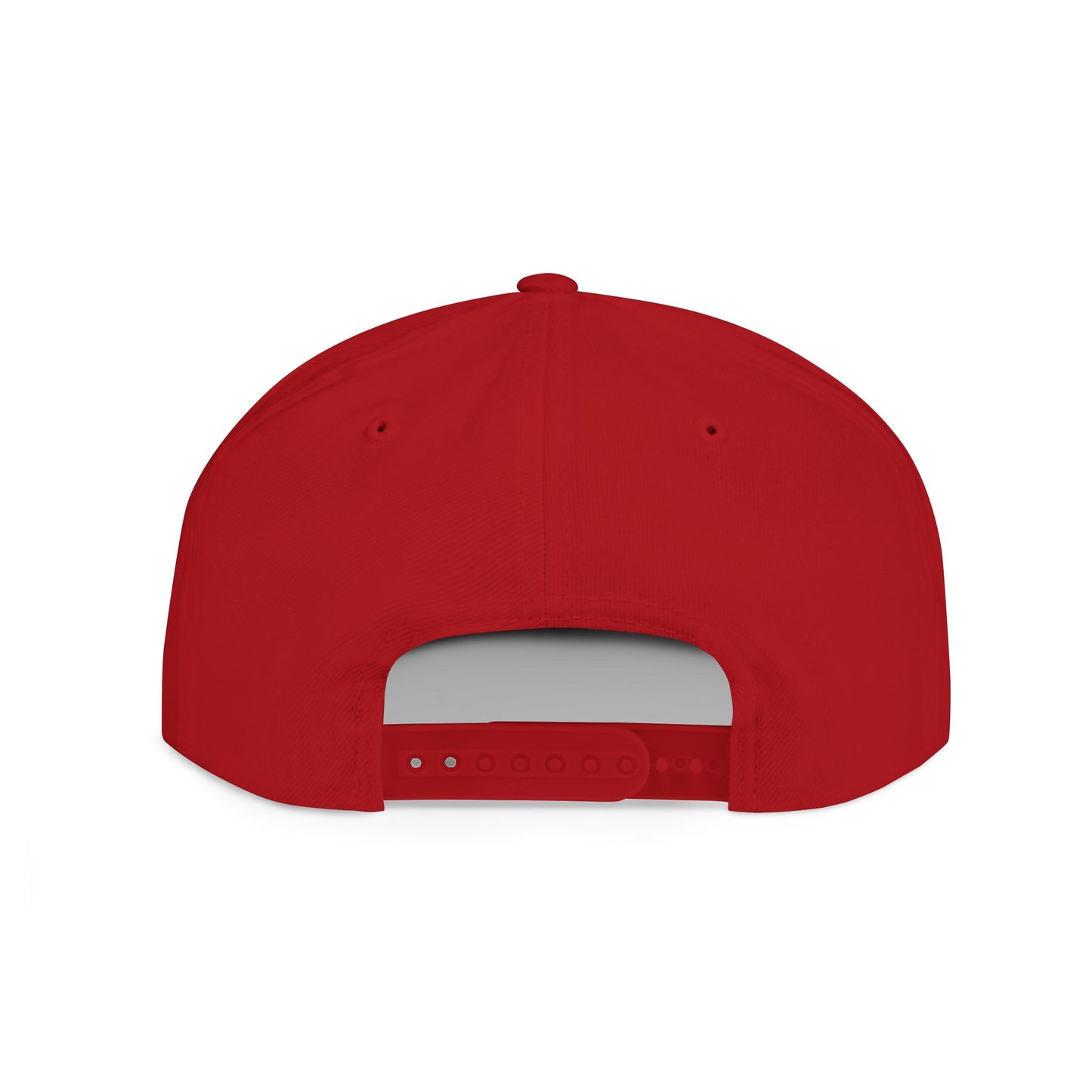 RAMI Classic Flatbill Snapback Hat — Distressed Logo Streetwear Cap