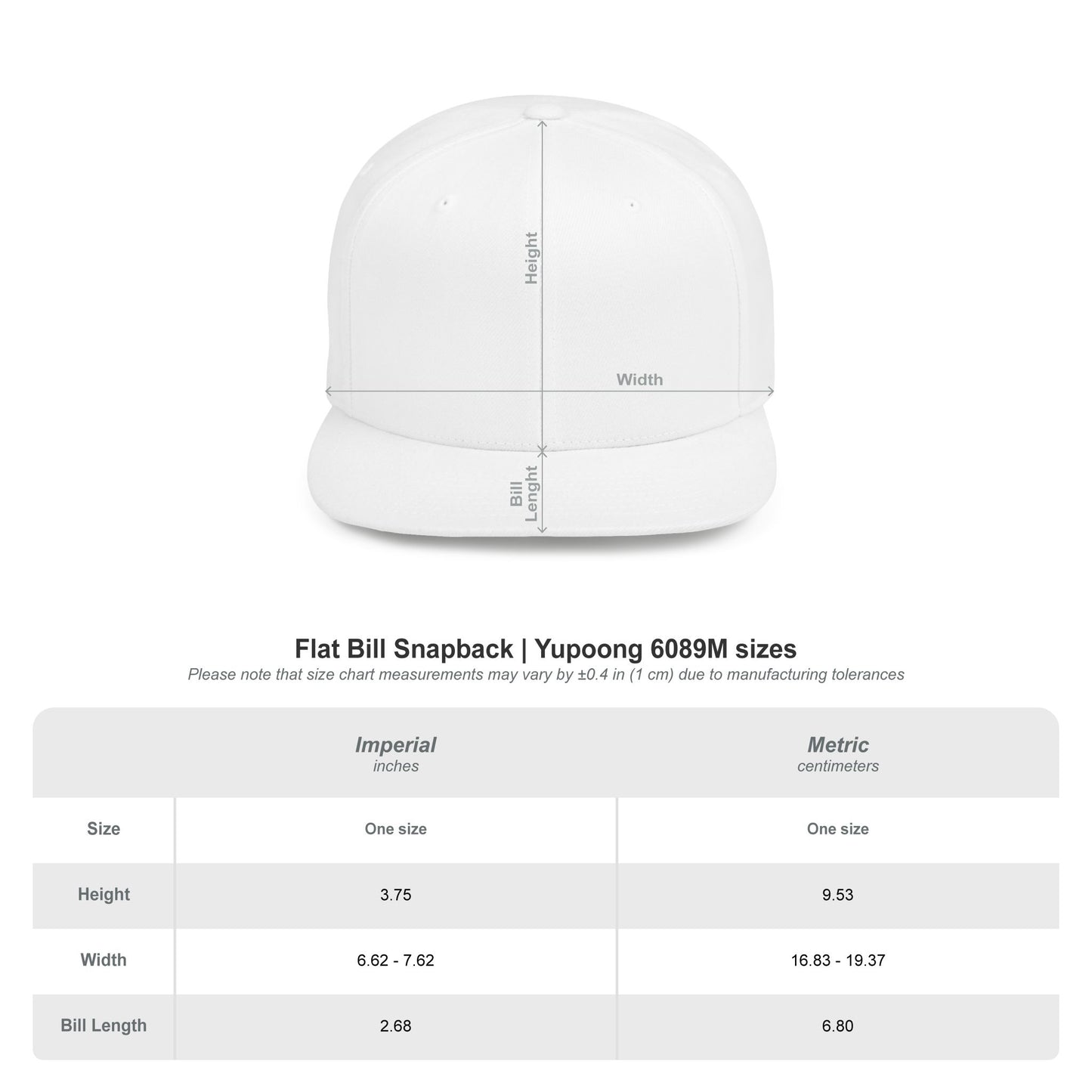 RAMI Classic Flatbill Snapback Hat — Distressed Logo Streetwear Cap