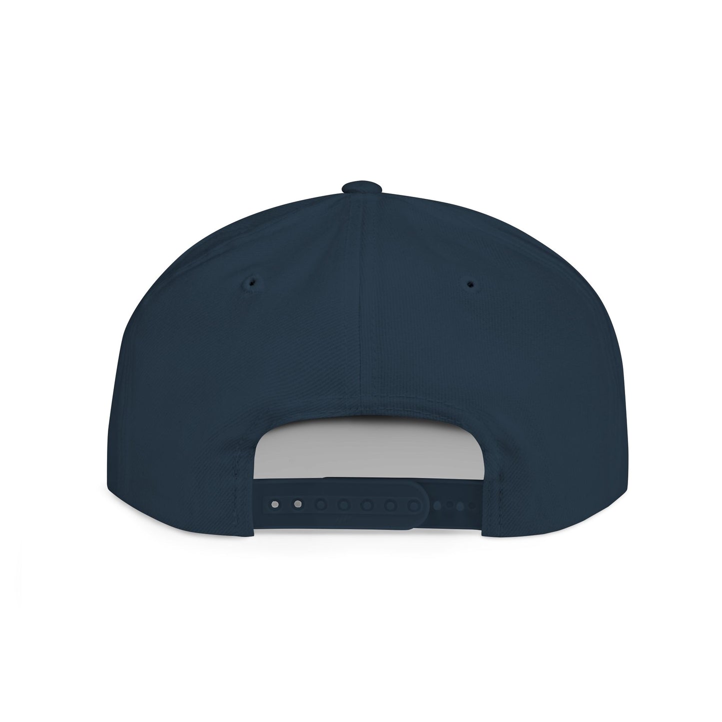 RAMI Classic Flatbill Snapback Hat — Distressed Logo Streetwear Cap