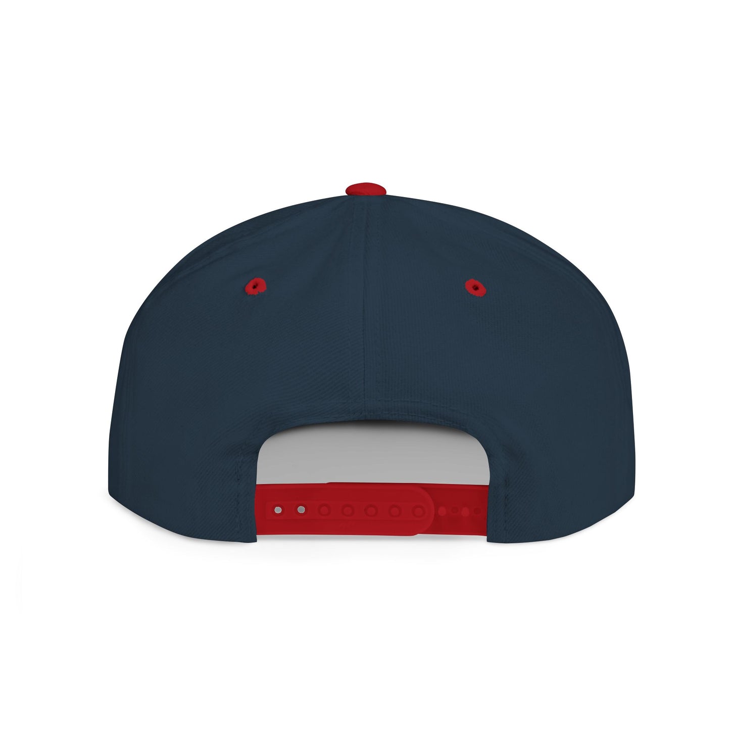 RAMI Classic Flatbill Snapback Hat — Distressed Logo Streetwear Cap