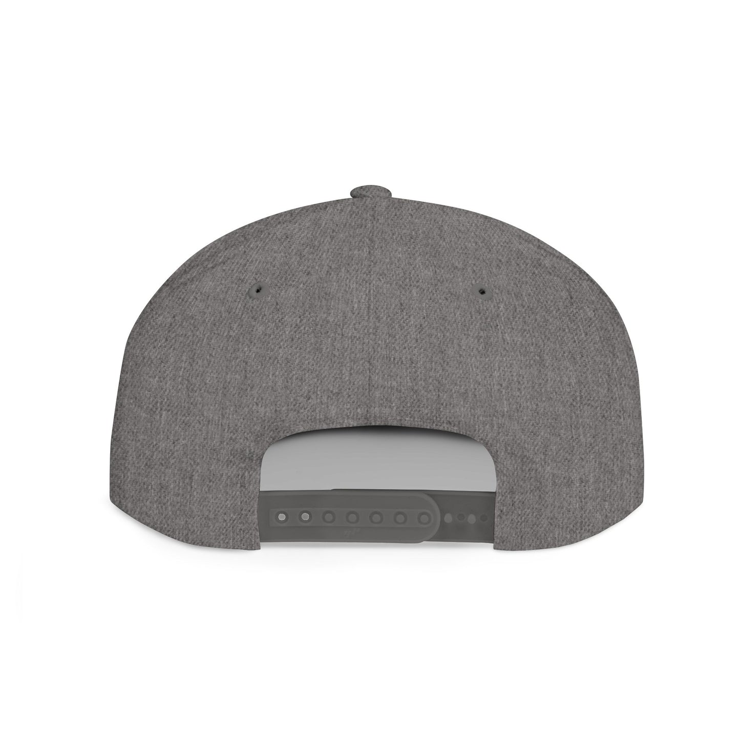 RAMI Classic Flatbill Snapback Hat — Distressed Logo Streetwear Cap