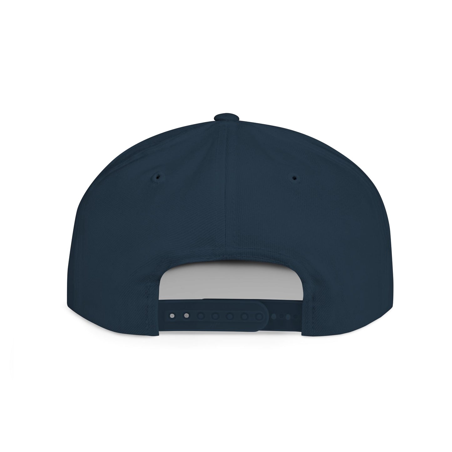 RAMI Classic Flatbill Snapback Hat — Distressed Logo Streetwear Cap