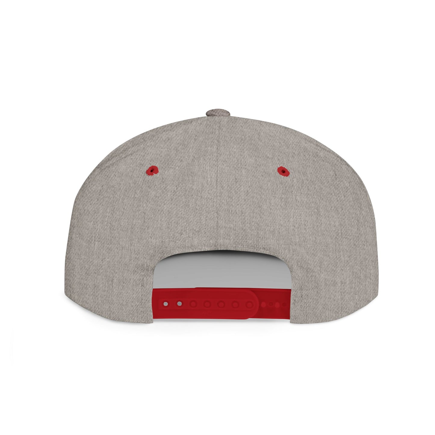 RAMI Classic Flatbill Snapback Hat — Distressed Logo Streetwear Cap