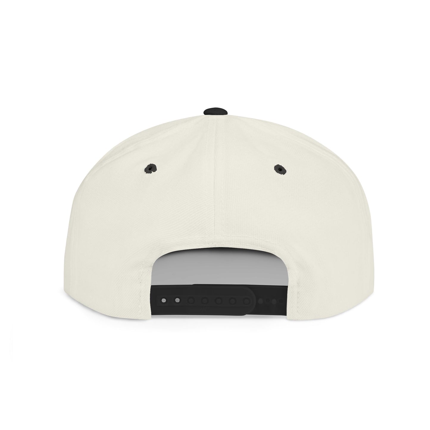 RAMI Classic Flatbill Snapback Hat — Distressed Logo Streetwear Cap