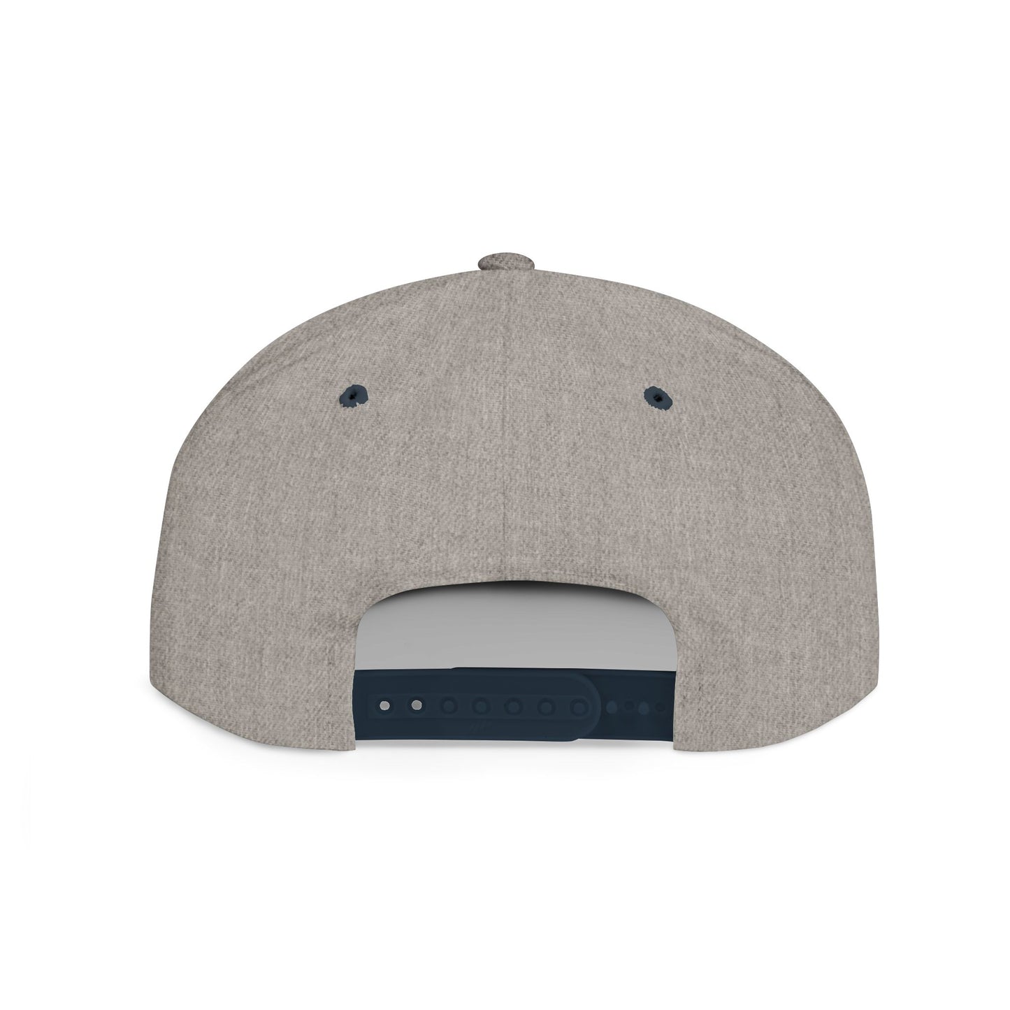RAMI Classic Flatbill Snapback Hat — Distressed Logo Streetwear Cap
